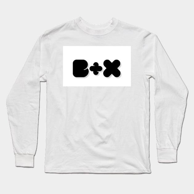 Initials B+x Long Sleeve T-Shirt by Felicias portraits